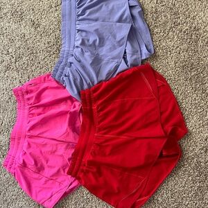 Lululemon Hotty Hot Athletic Shorts Set